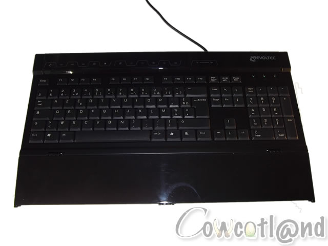 Image 12453, galerie Revoltec K102 Touch, un clavier multimdia tout plat